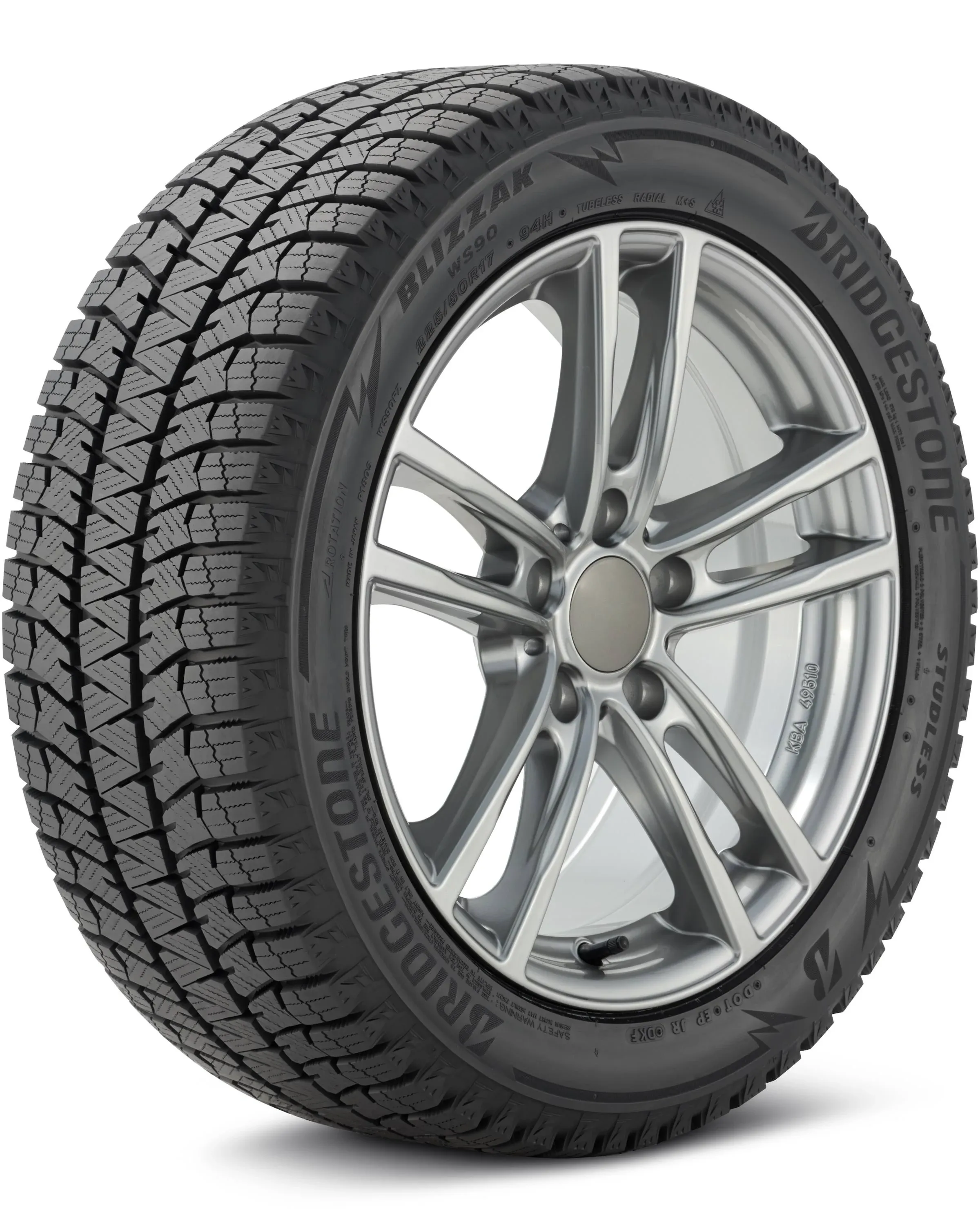 Tire 205/55R16 Bridgestone Potenza RE980AS+ AS A/S High Performance 91W