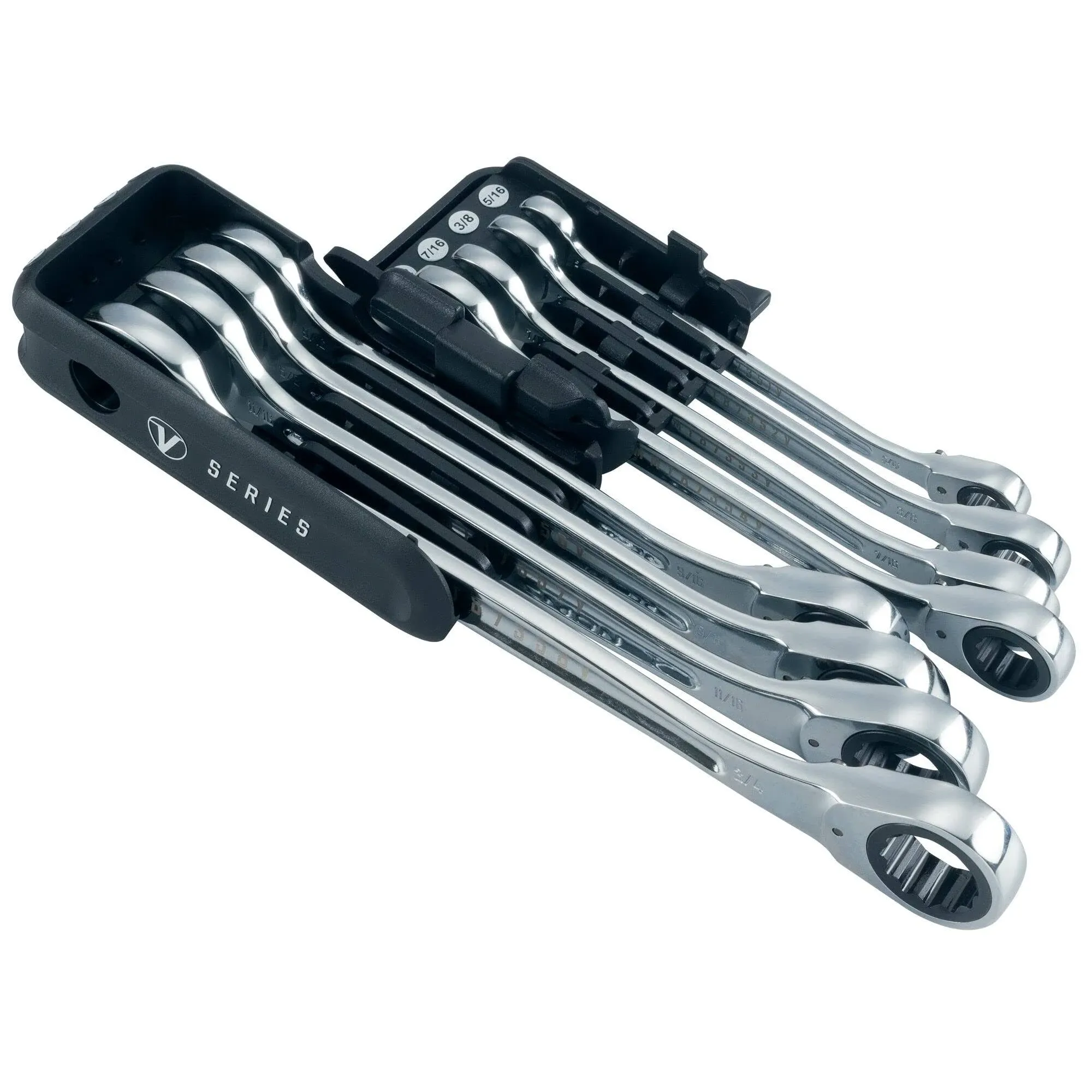 Craftsman V-Series SAE Reversible Ratcheting Combination Wrench Set