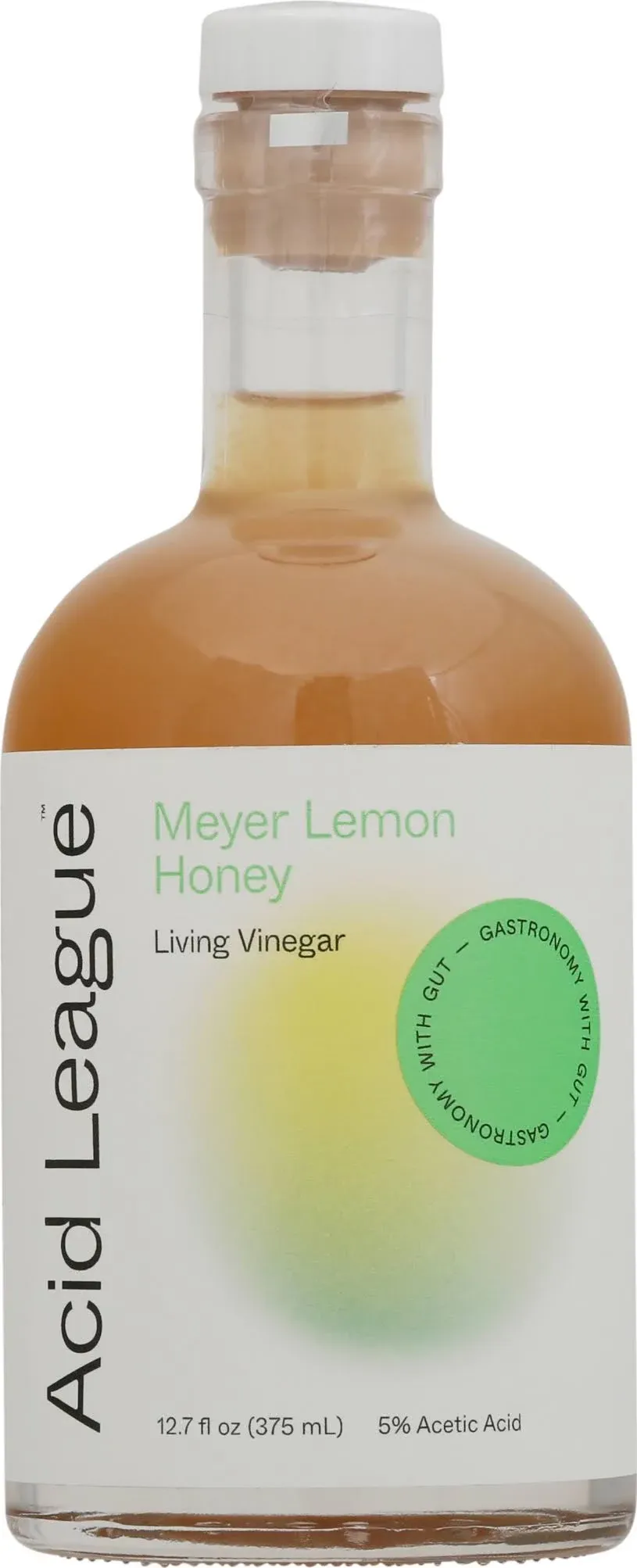 Acid League Vinegar Meyer Lemon Honey Living Vinegar, 12.7 Fl Oz