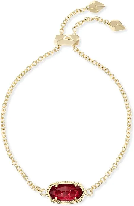 Kendra Scott Elaina Adjustable Chain Bracelet for Women, Fashion Jewelry, Gold-Plated