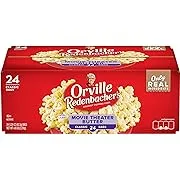 Orville Redenbacher's Movie Theater Butter Microwave Popcorn, 24 Pack