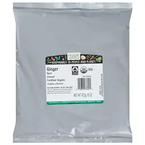 FRONTIER HERB GINGER ROOT PWDR ORG CFT 16 OZ 