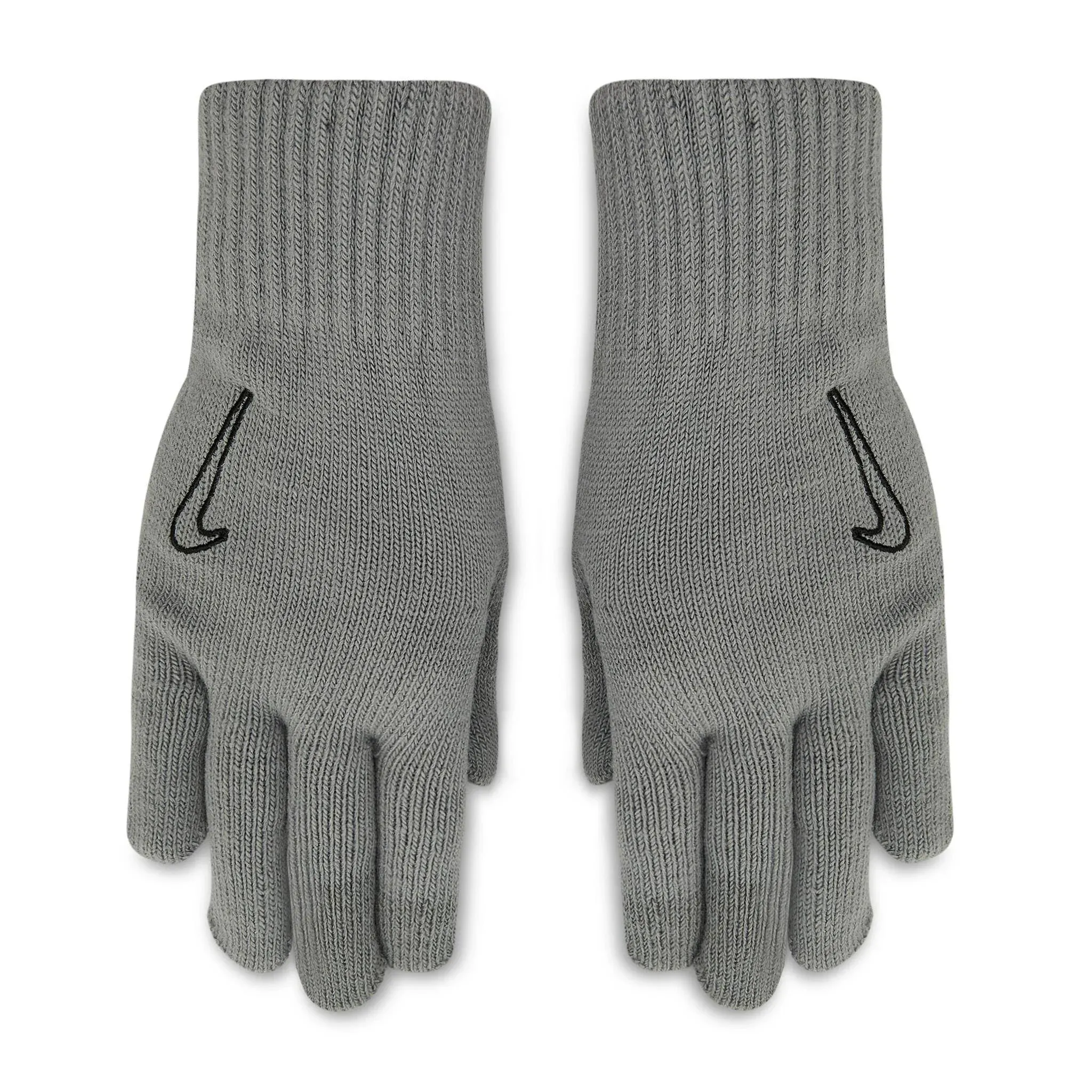 Nike\xa0Knit Tech and Grip Training Gloves 2.0 Gray | Black Small/Medium