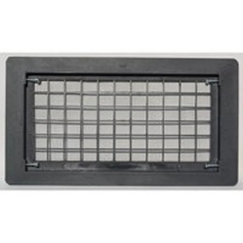 Bestvents 510BL Foundation Vent, Polypropylene, Black