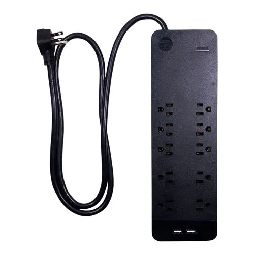 GE UltraPro Surge Protector - Black