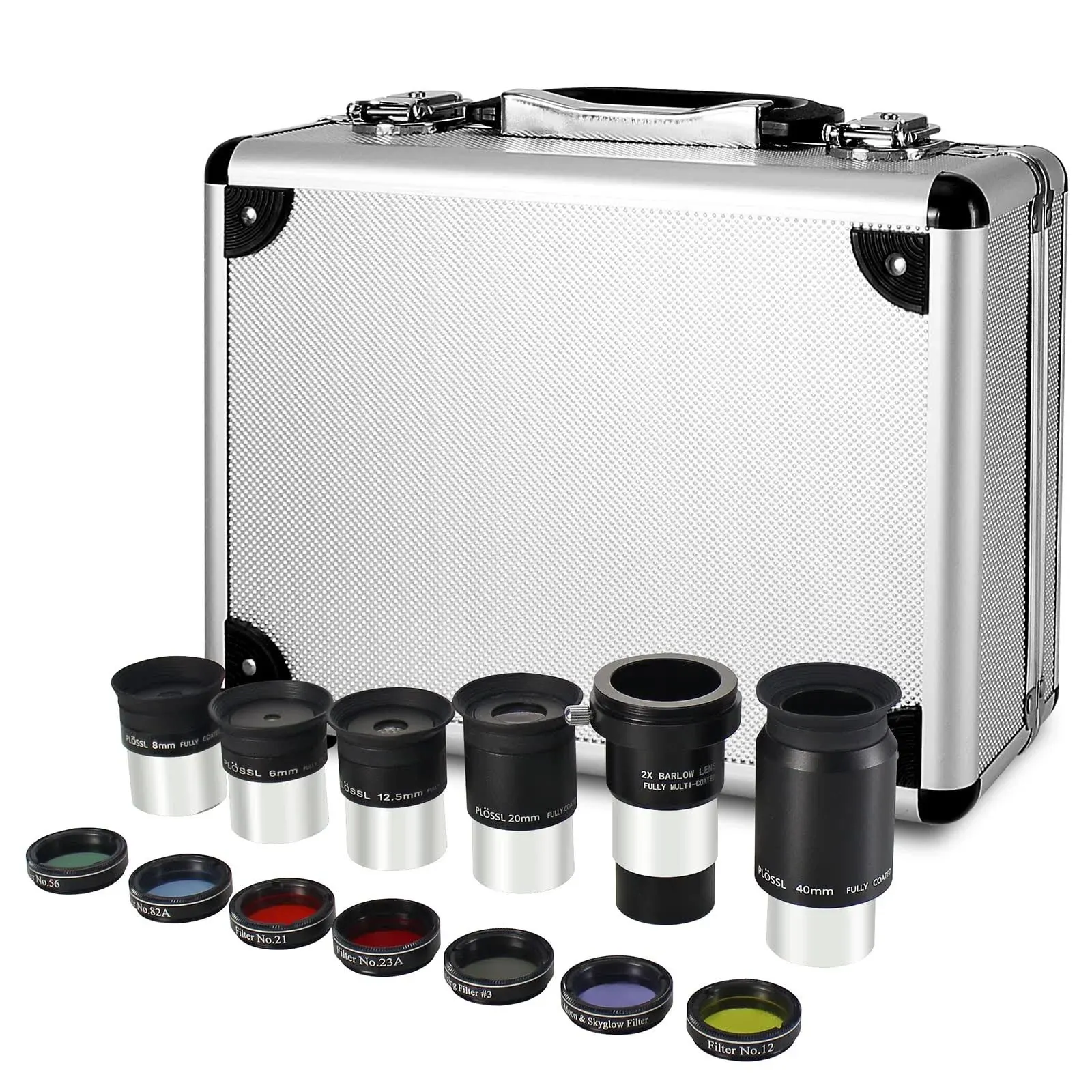 Celticbird 13 Piece Telescope Accessory Kit - 1.25" Telescope Eyepiece and Filter ...