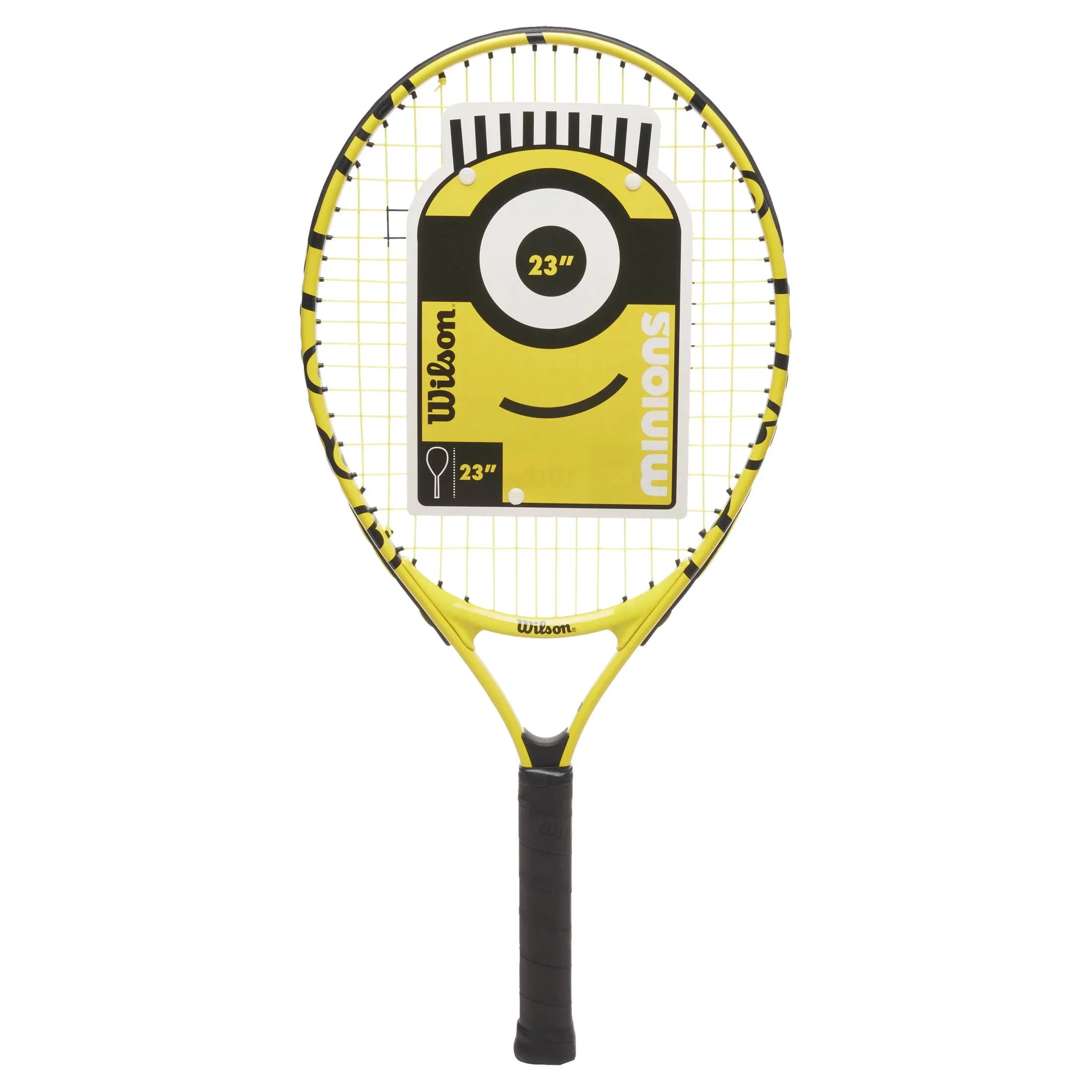 Wilson Minions Junior Tennis Racket New Yellow Black 23&#034; sports\xa0