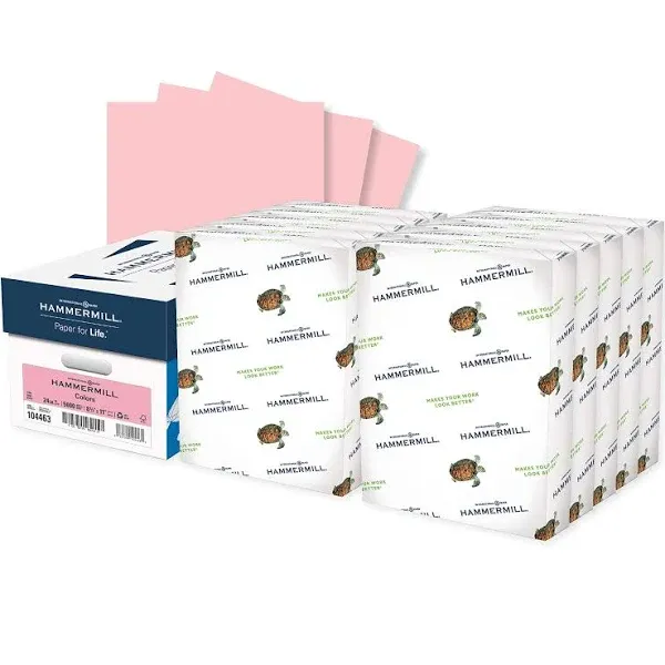 Hammermill Colored Paper 24 lb Printer Paper 8.5 x Ream