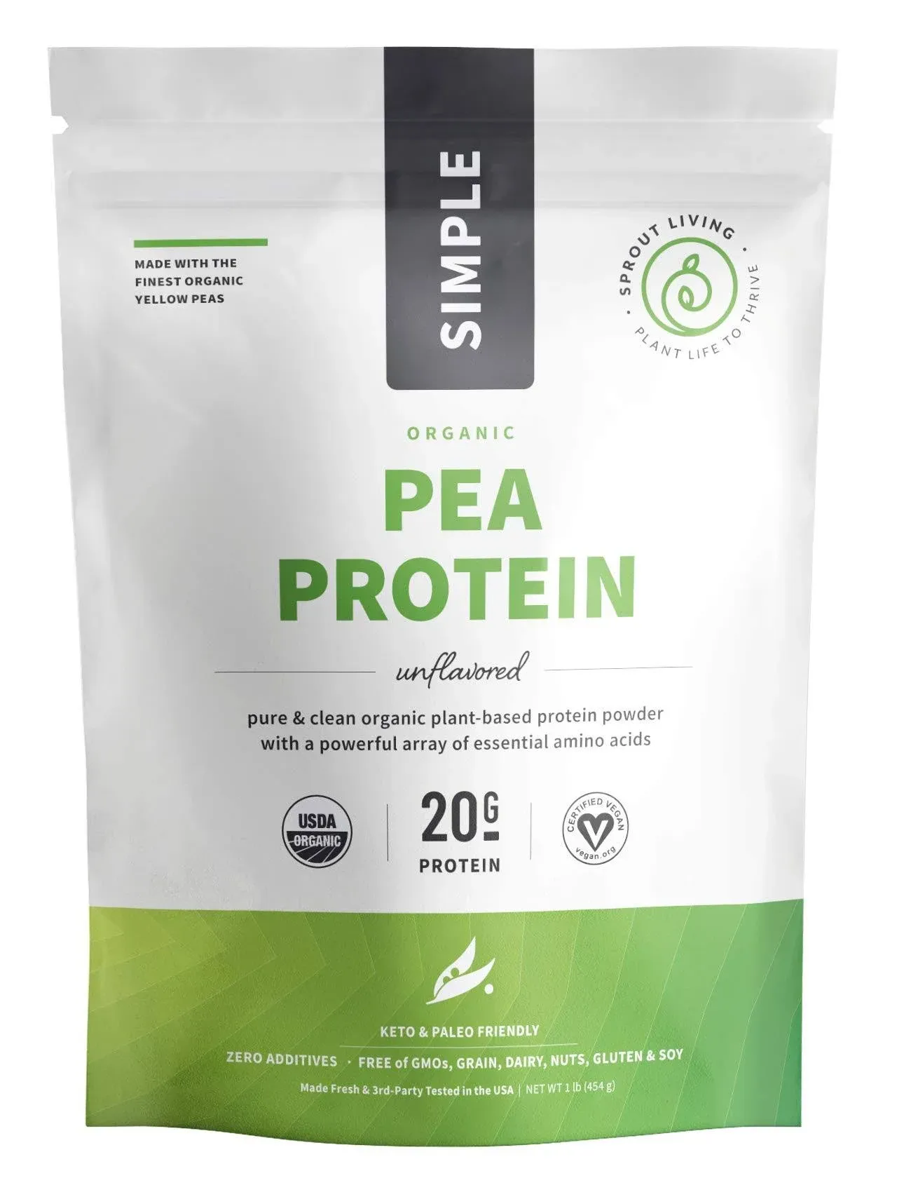 Sprout Living Simple Pea Protein