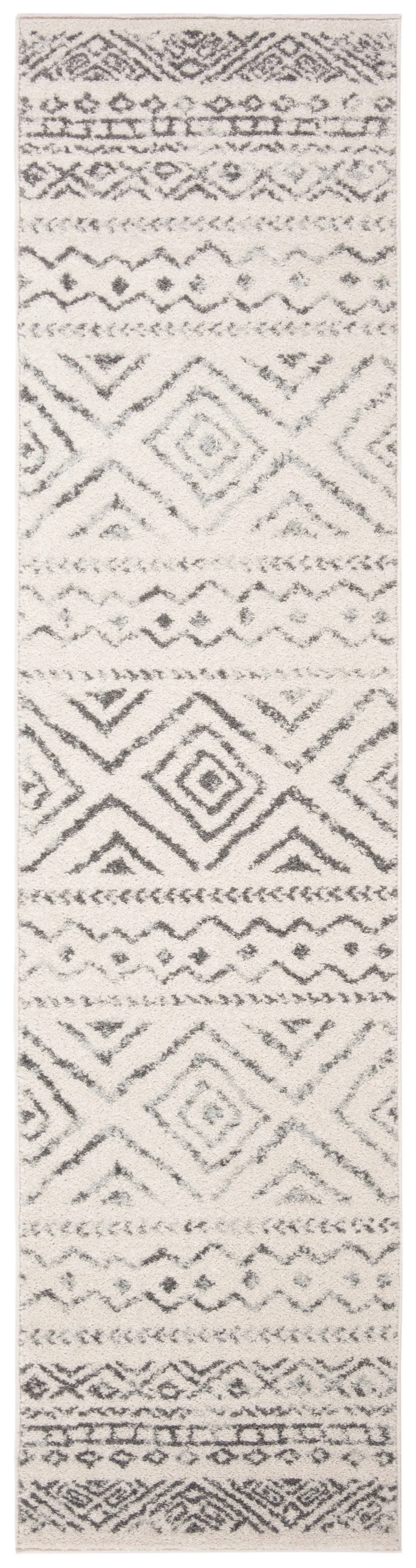 Safavieh Tulum Rug Collection TUL267A - Ivory / Grey - 2' x 9'