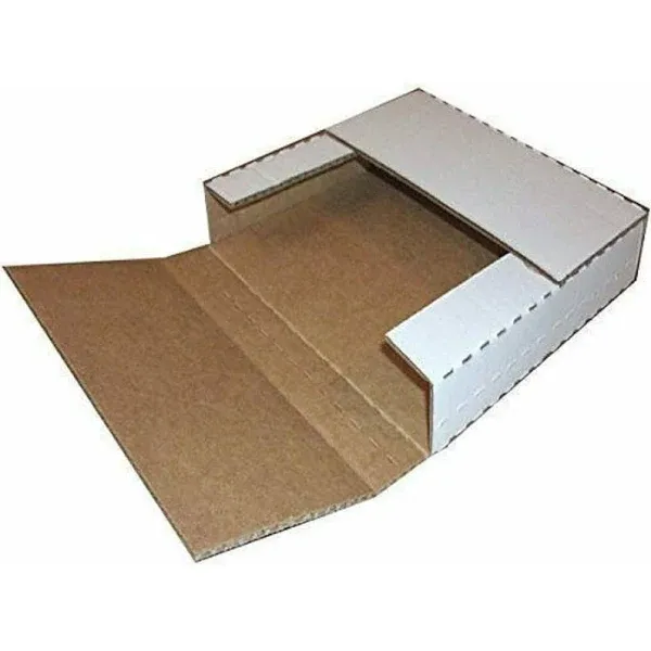 25 LP Premium Record Album Mailers Book Box Variable Depth Laser Disc Mailers