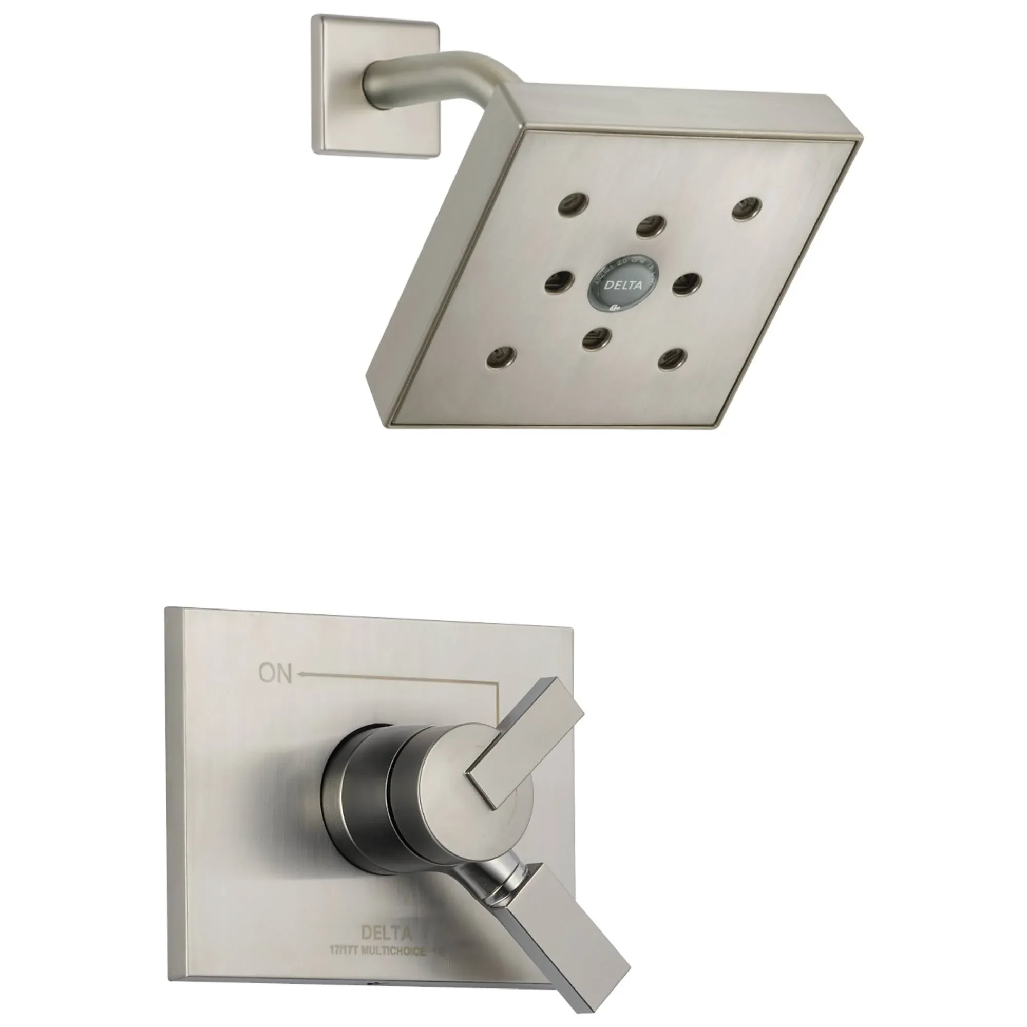 Delta T17253-SSH2O Vero Monitor 17 Series Shower Trim Stainless