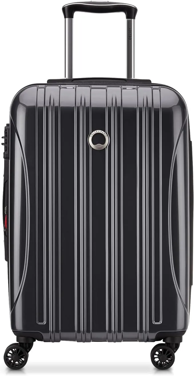 DELSEY Paris Helium Aero Hardside Expandable Luggage with Spinner Wheels, Brick Red, 2-Piece Set (21/25)