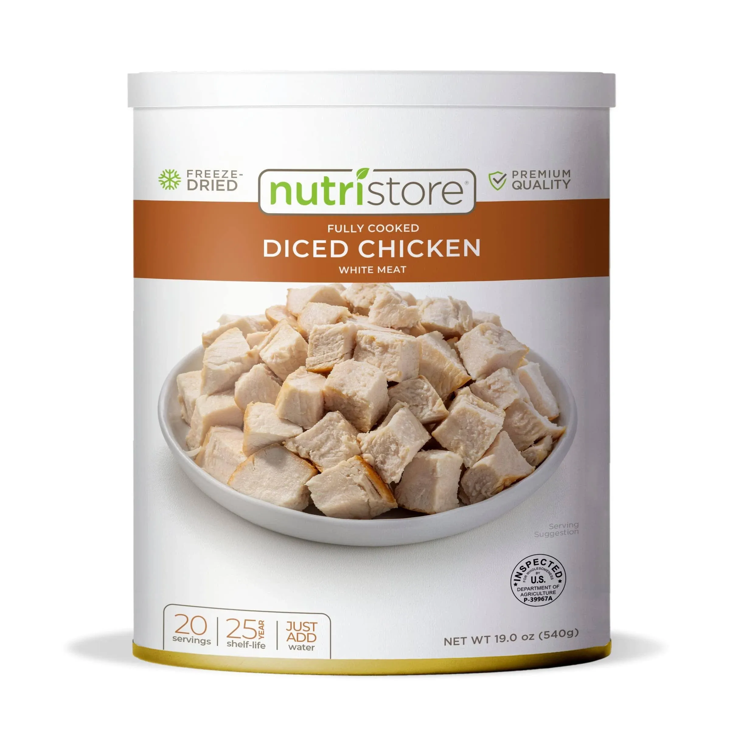 Nutristore Freeze Dried Chicken | USDA Inspected