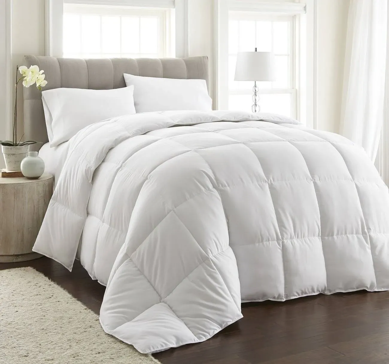 Chezmoi Collection White Comforter Duvet Insert All Season Comforter