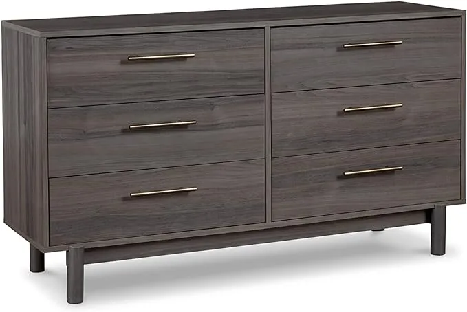 Ashley Brymont Gray Six Drawer Dresser