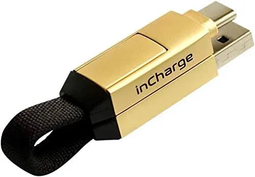 Rolling Square inCharge 6 All-in-One Cable - Saturn Gold