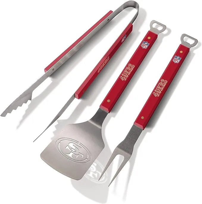 San Francisco 49ers Spirit Series 3-Piece BBQ Set