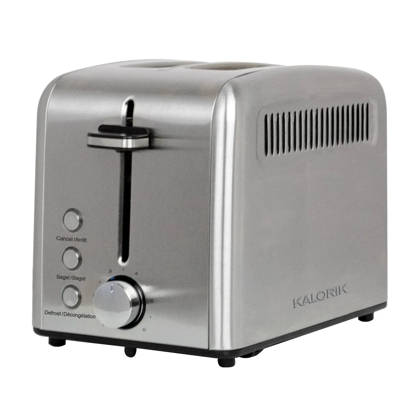 Kalorik 2-Slice Rapid Toaster, Stainless Steel