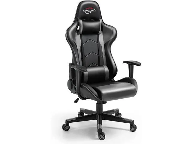 Gaming Chair Racing Computer Chairs High Back Video Game Chair Adjustable Executive Ergonomic Swivel Gamer Chair Black