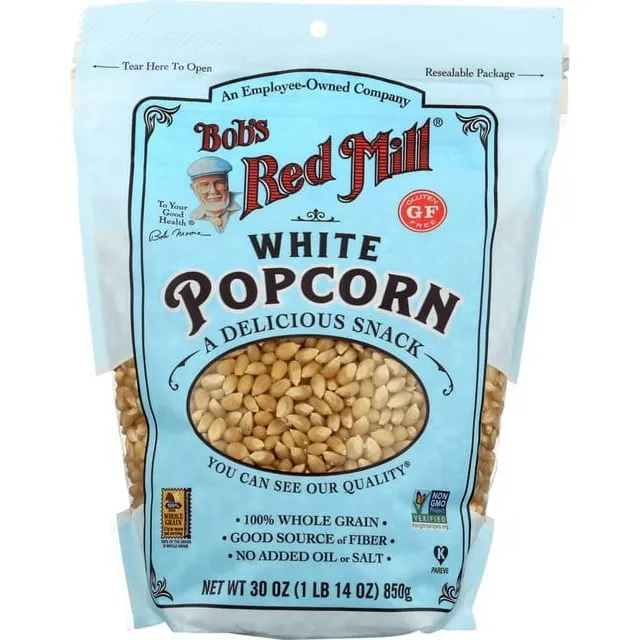 Bob's Red Mill - Whole White Popcorn, 30 oz