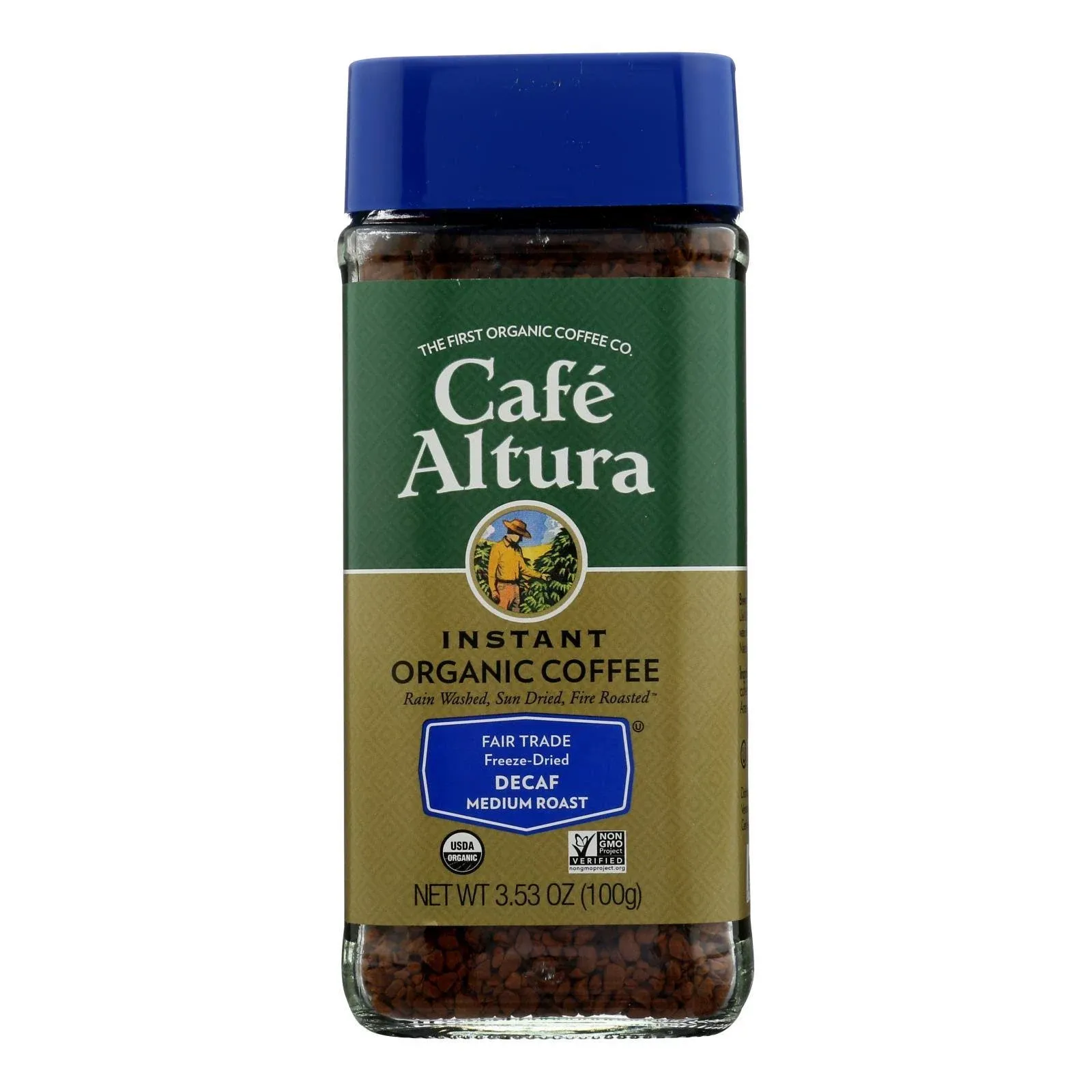 Cafe Altura Organic Fair Trade Decaf Instant Coffee