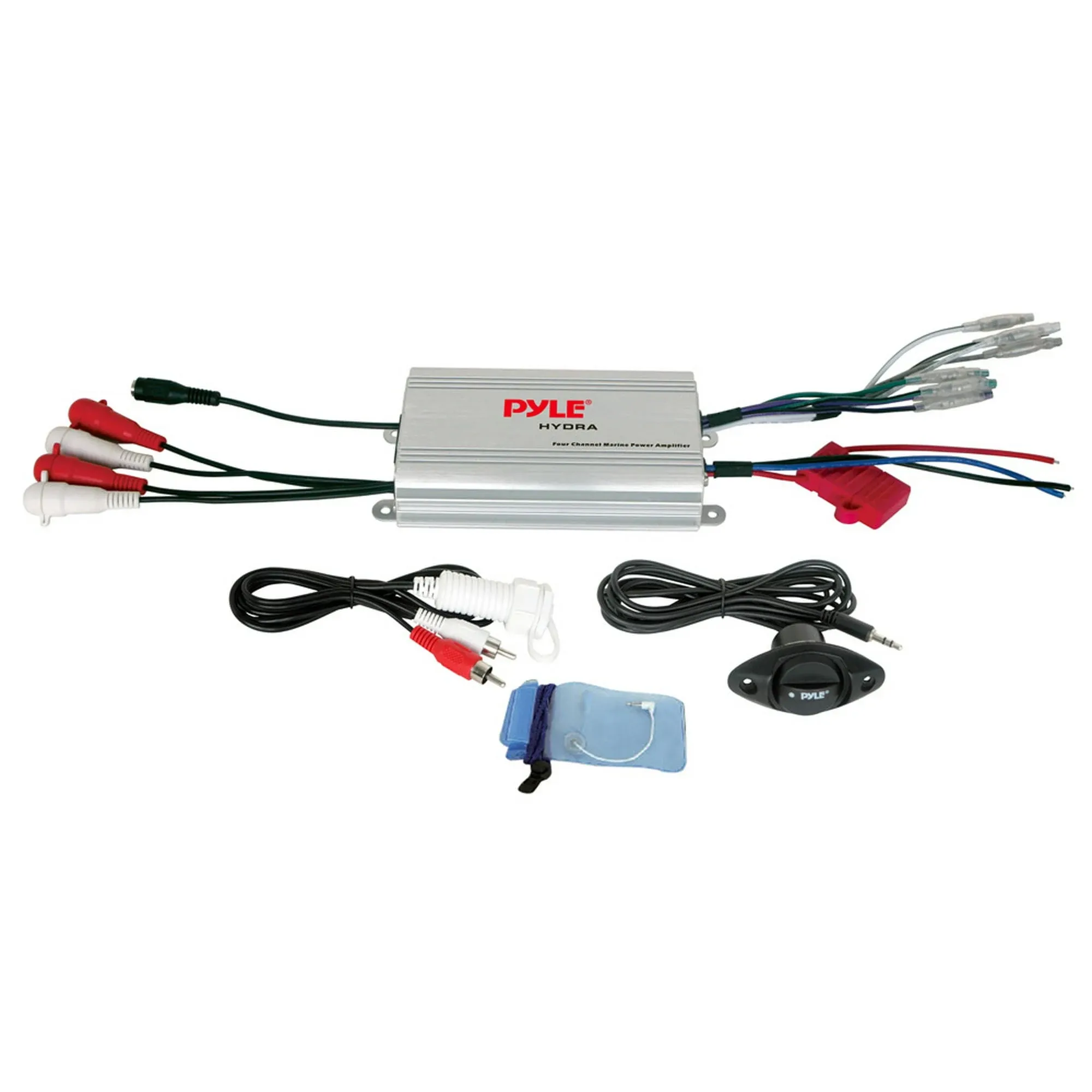 Pyle Plmrmp3a 4 Channel Waterproof MP3 iPod Marine Power Amplifier