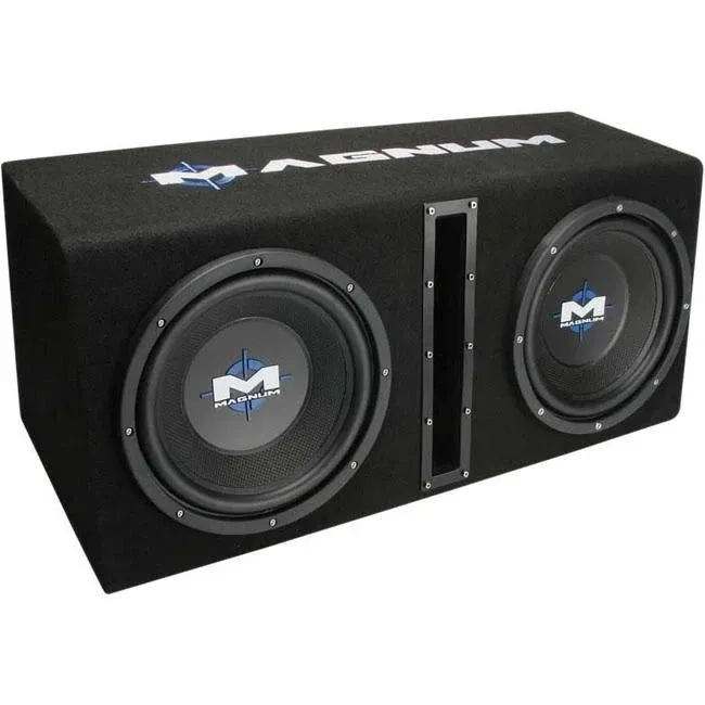 MTX Magnum MB210SP 800w Dual 10” Subwoofers+Vented Sub