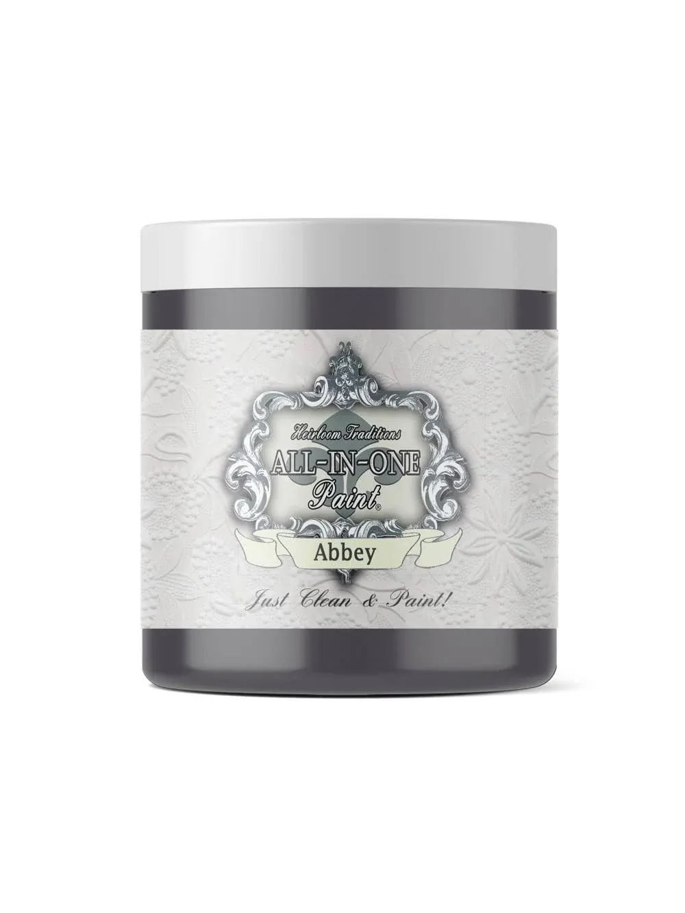 All-in-One Paint, Abbey (warm Gray), 8 fl oz Sample. Durable Cabinet and ...