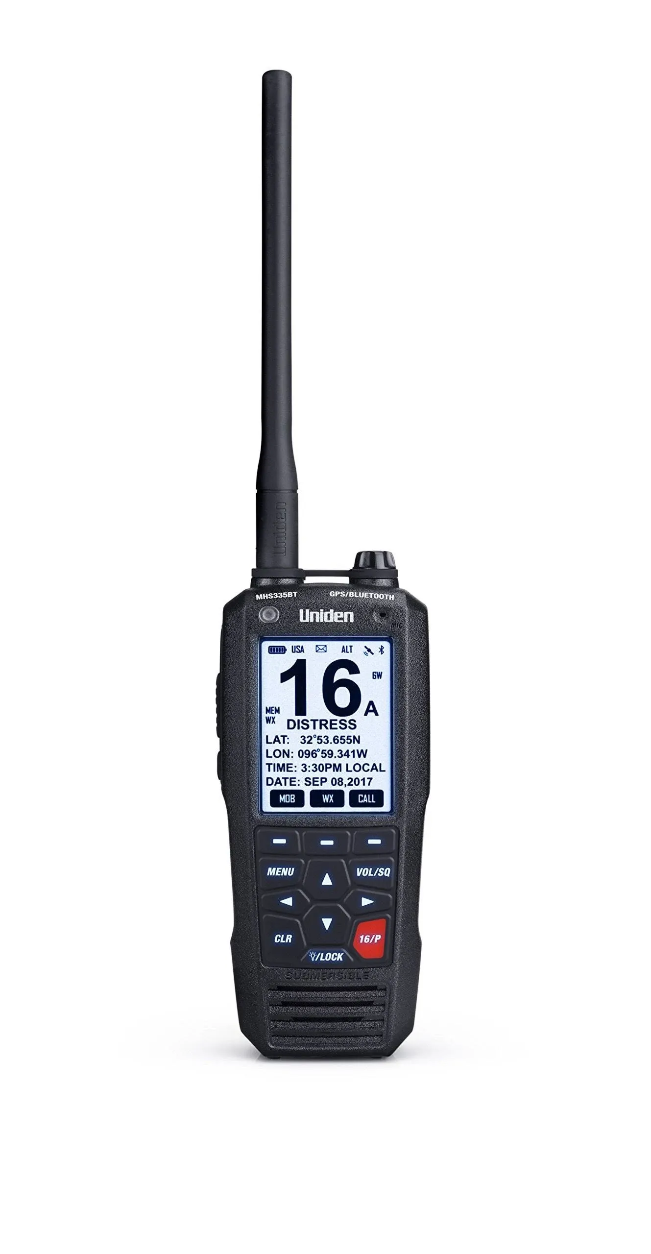 Uniden MHS335BT Handheld VHF Radio