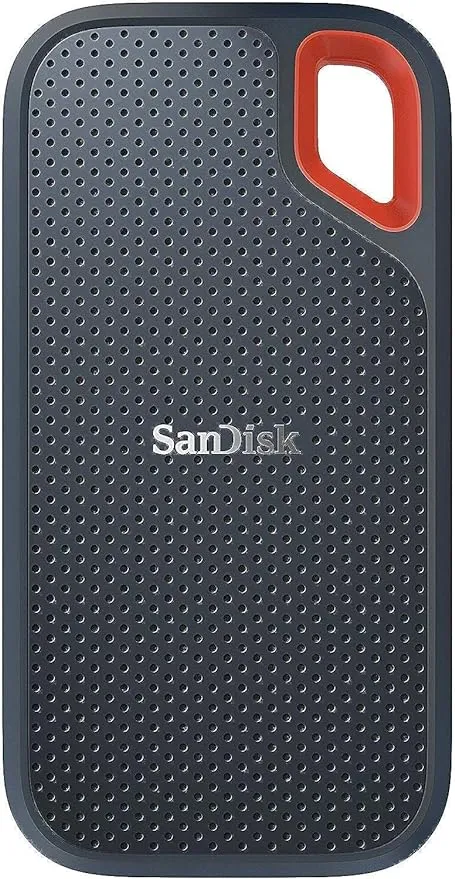 Внешний твердотельный накопитель SanDisk 2 ТБ Extreme V2, черный - SDSSDE61-2T00-G25—