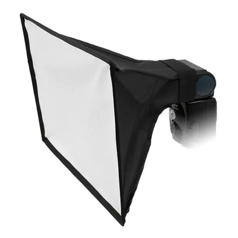 Fotodiox 8"x12" Softbox for Nikon Flash, Canon Speedlite, for Nikon SB-600, SB-700, SB-800, SB-900, SB-910 Flash, Canon Speedlite 380EX, 430EX, II, 550EX, 580EX, II, 600EX-RT, Vivitar Flash, Sunpak,