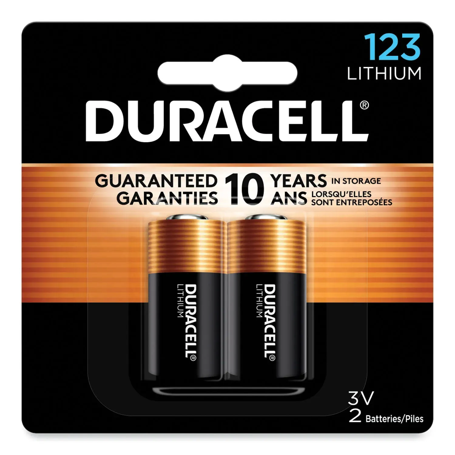 Duracell 123 Ultra Lithium Battery (2-Pack)