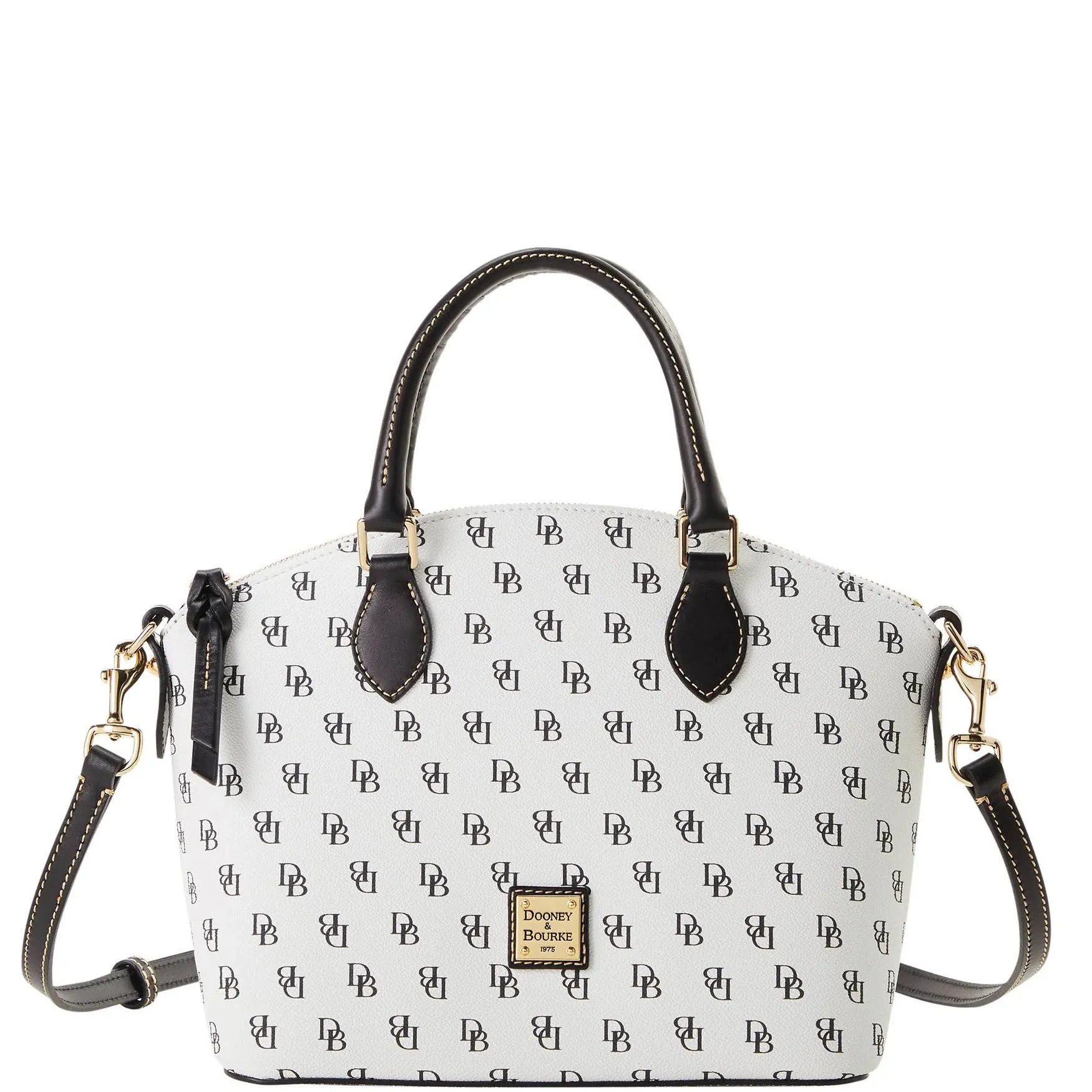 Dooney &amp; Bourke Gretta Geena Satchel - White