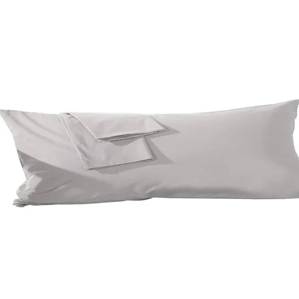 Body Pillowcase 20x48 Pillow Cover 100% Pure Egyptian Cotton Soft Heavy Quali...