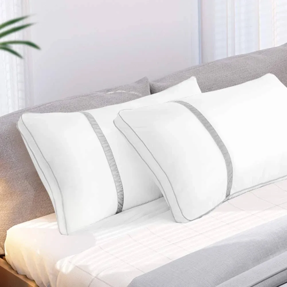 Bedstory Pillows for Sleeping 2 Pack, Hotel Quality Bed Pillow Queen Size, down 