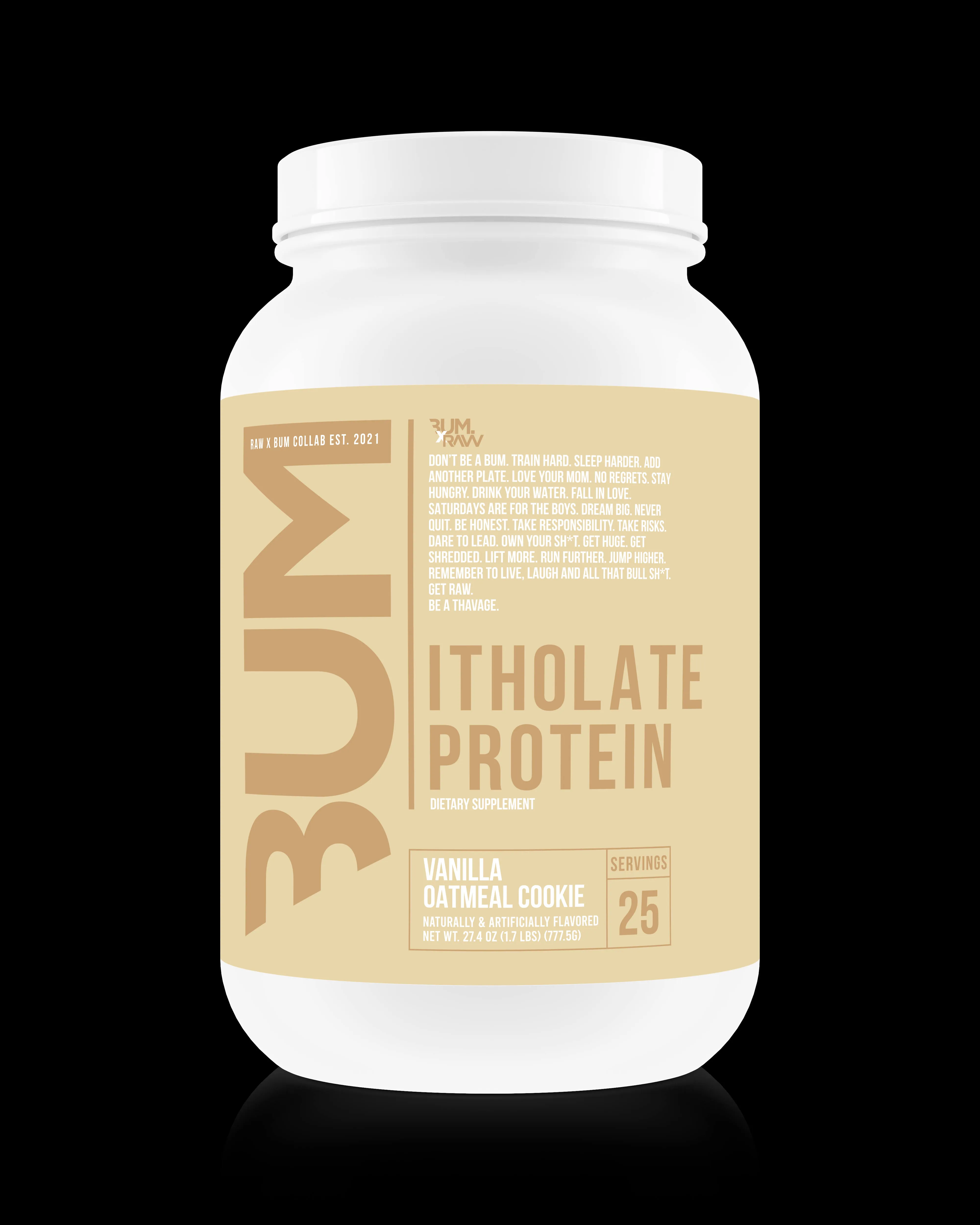 Raw Cbum Itholate Protein