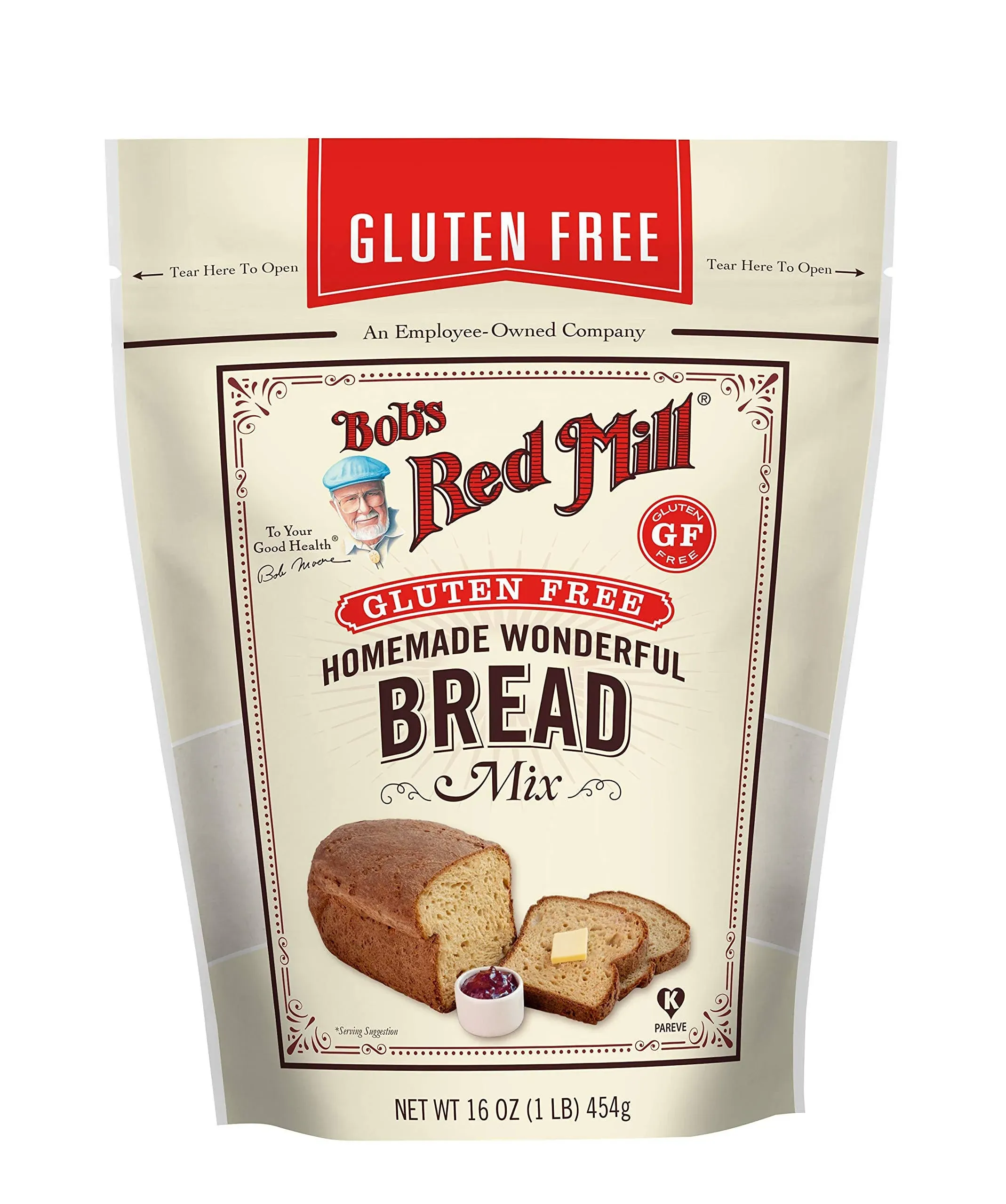 Bob's Red Mill Gluten Free Homemade Wonderful Bread Mix