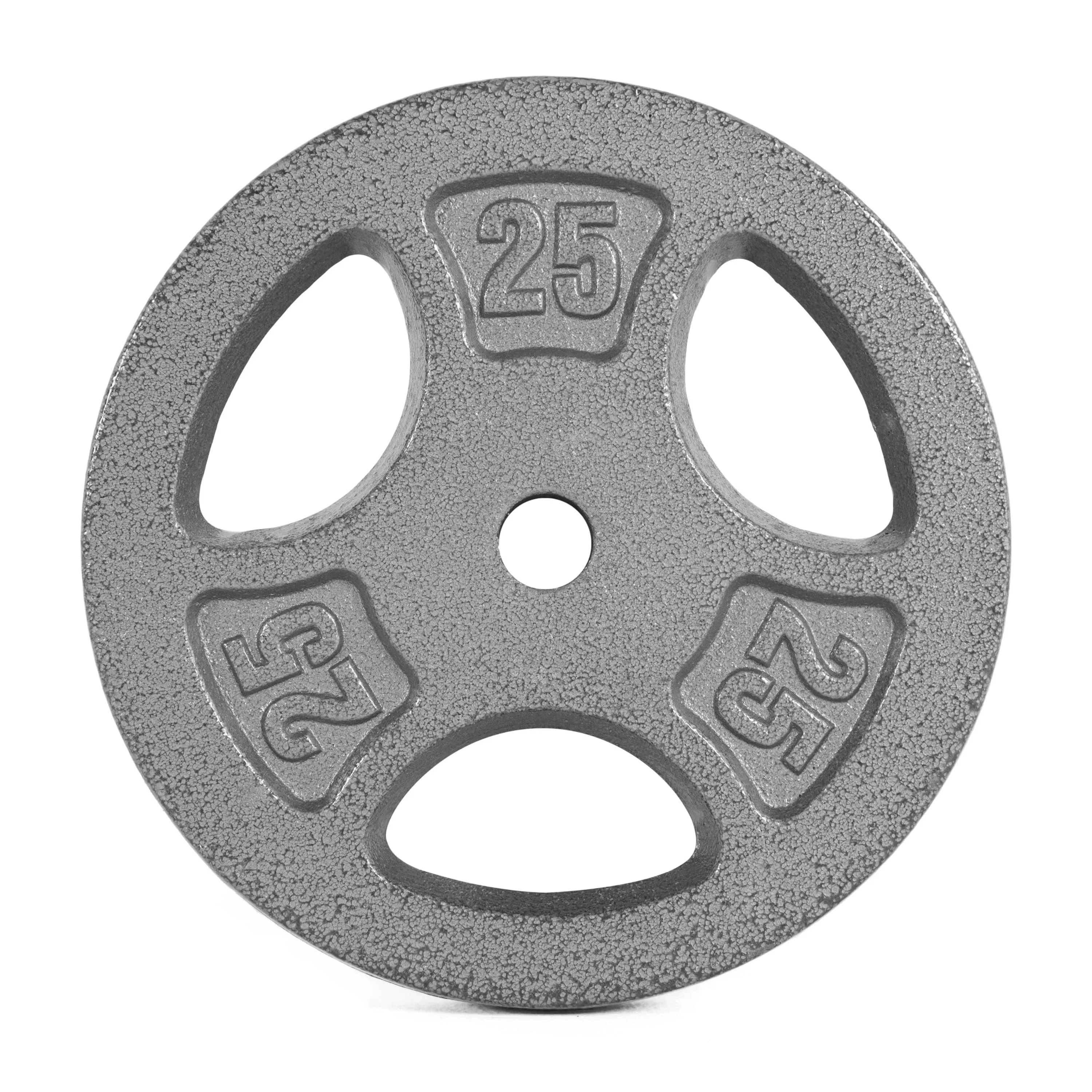 CAP Barbell Standard Weightlifting Plate, 25 lbs, Single