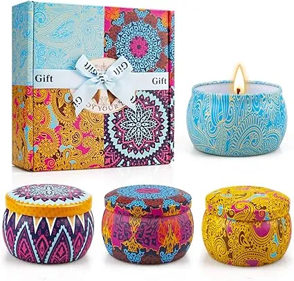 LGJDF Scented Candles Gifts Set for Women