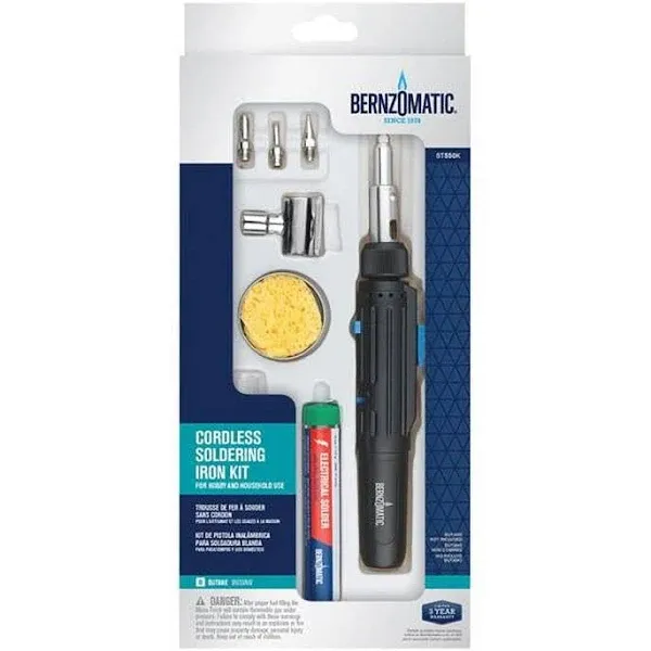 Bernzomatic Cordless Micro Torch Soldering Kit