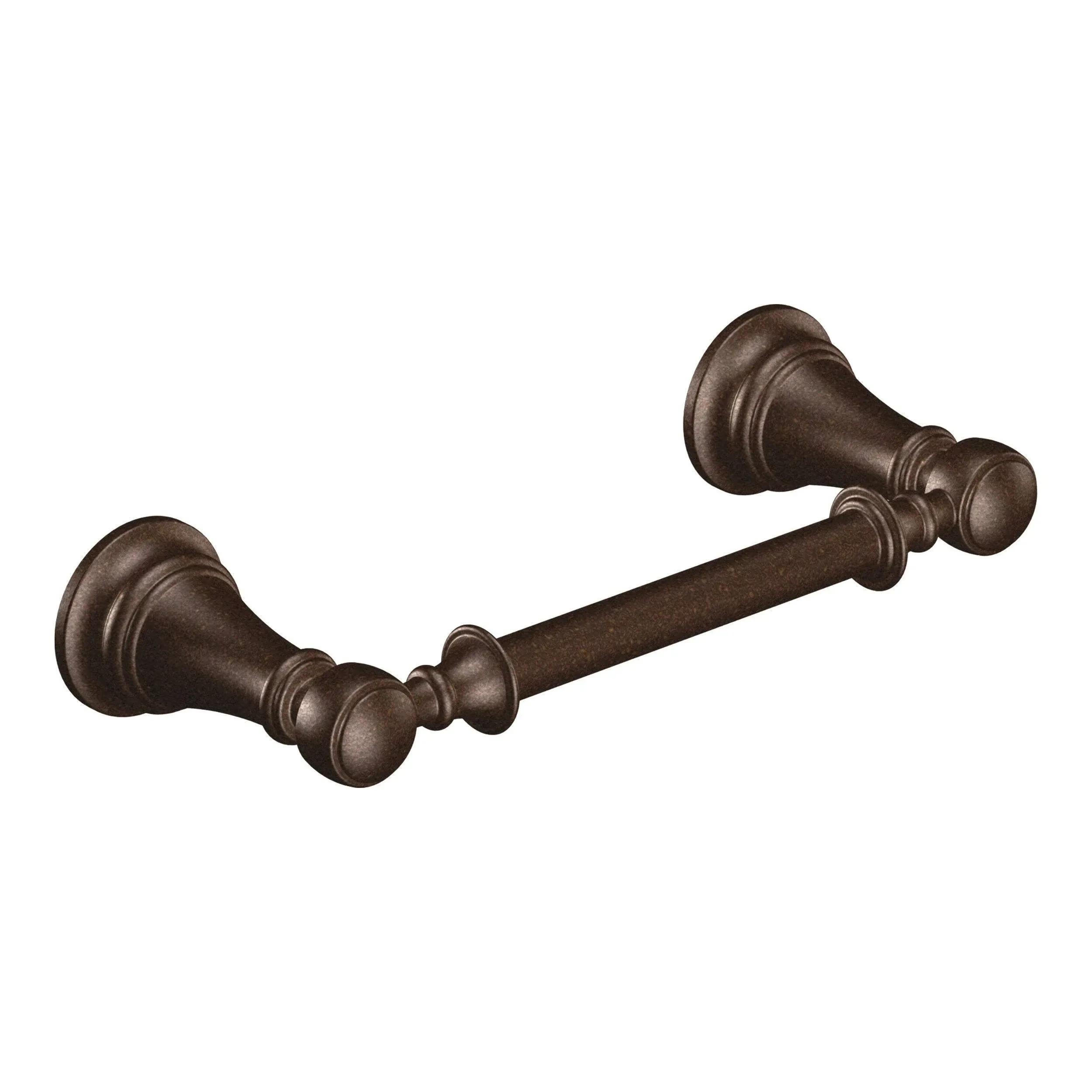 Moen YB8408ORB Weymouth Pivoting Double Post Toilet Paper Holder, Oil Rubbed Bronze