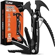 Dusor Gifts for Men, 12 in 1 Hammer Multitool, Stocking Stuffers for Men Adults, Camping Essentials Survival Gear, Cool Gadgets Tools for Men, Men Gifts for Christmas, Birthday Gifts for Men, HimDusor Gifts for Men, 12 in 1 Hammer Multitool, Stocking Stu