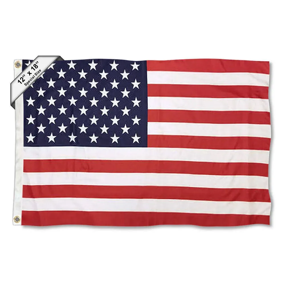 Sports Flags Pennants Company USA American Small Boat Golf Cart Flag