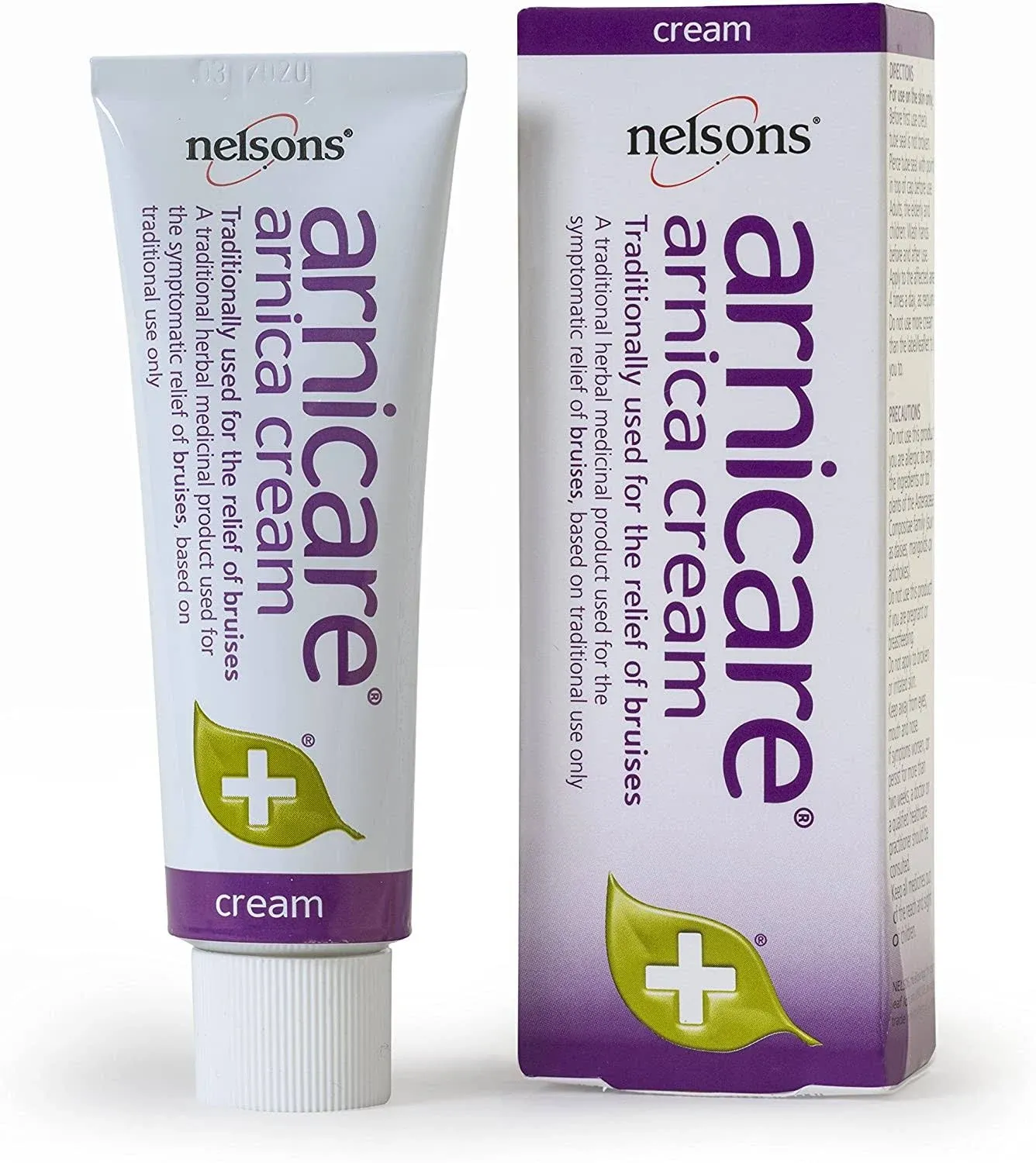 Nelsons Arnica Cream 50g. TWO TUBES. BBE 09/2026