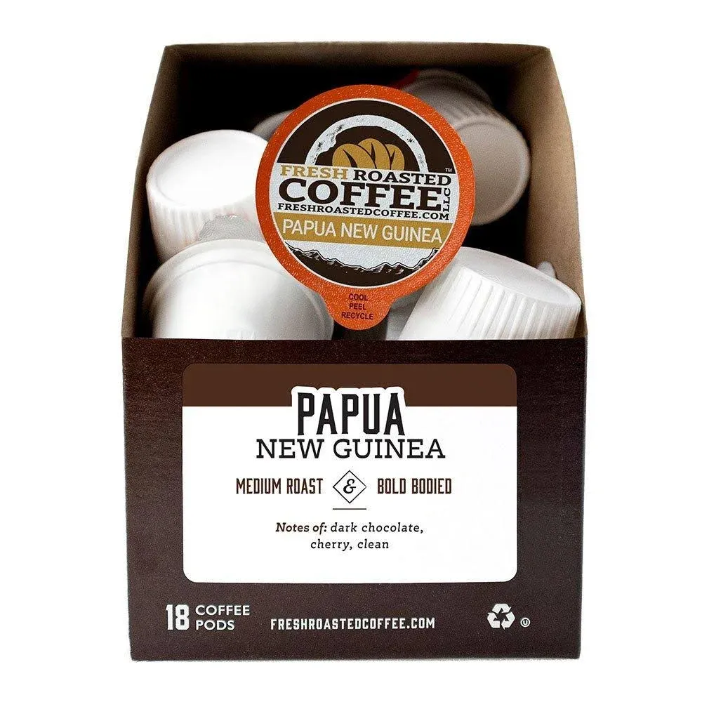 Papua New Guinea | 72 K-Cups, 2.0 Compatible | Fresh Roasted Coffee