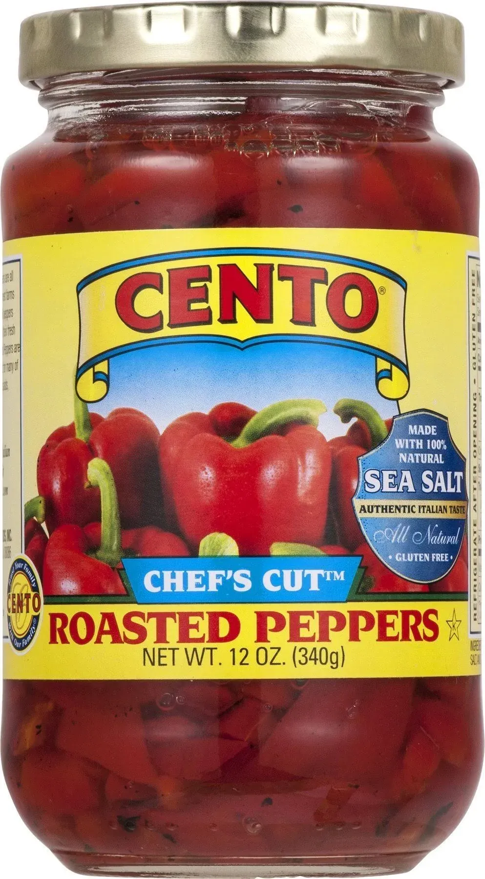 Cento Pepper Roasted, 12 Oz Jar