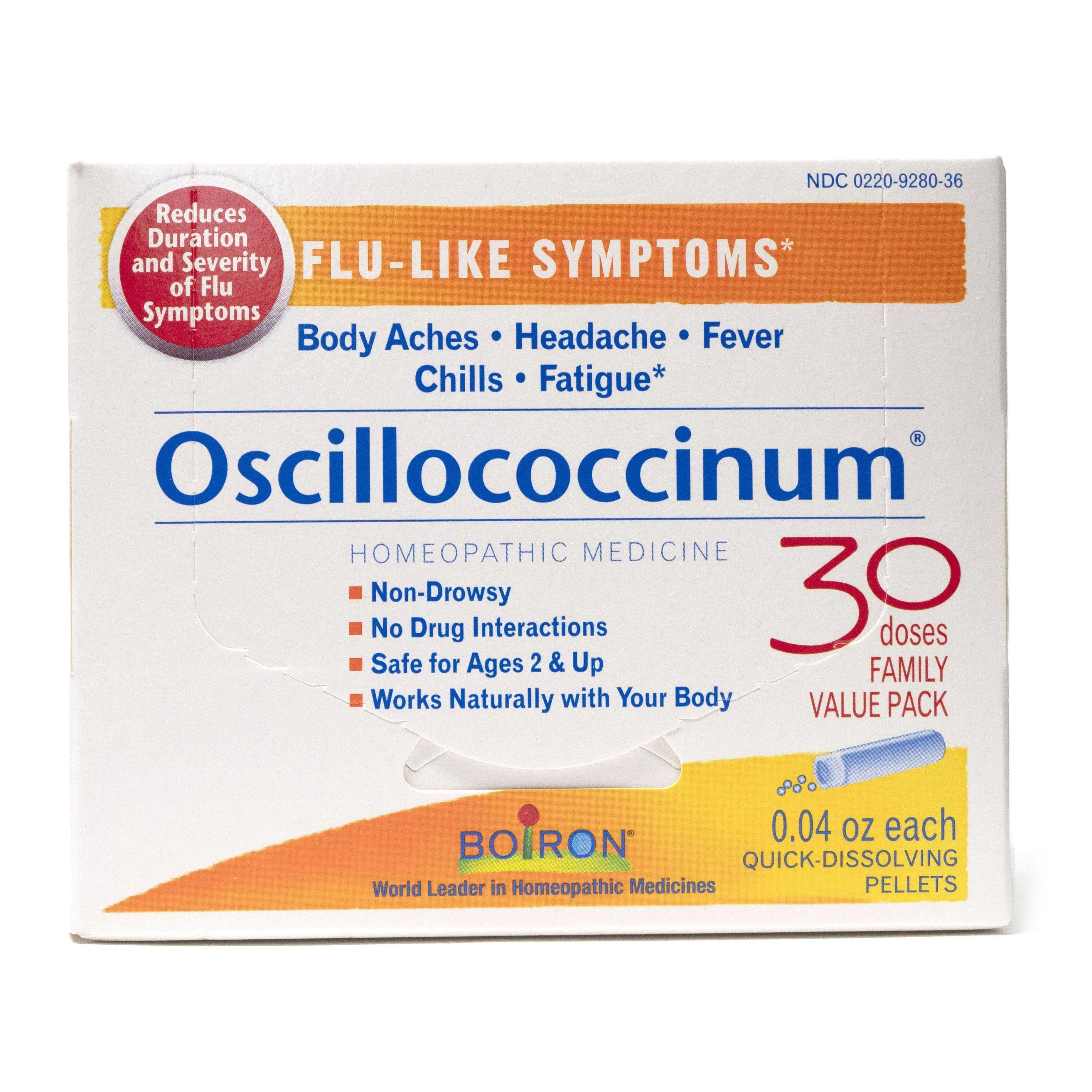 - Oscillococcinum 30 Dose, 200 ck, 30 dose, 1017847 By Boiron