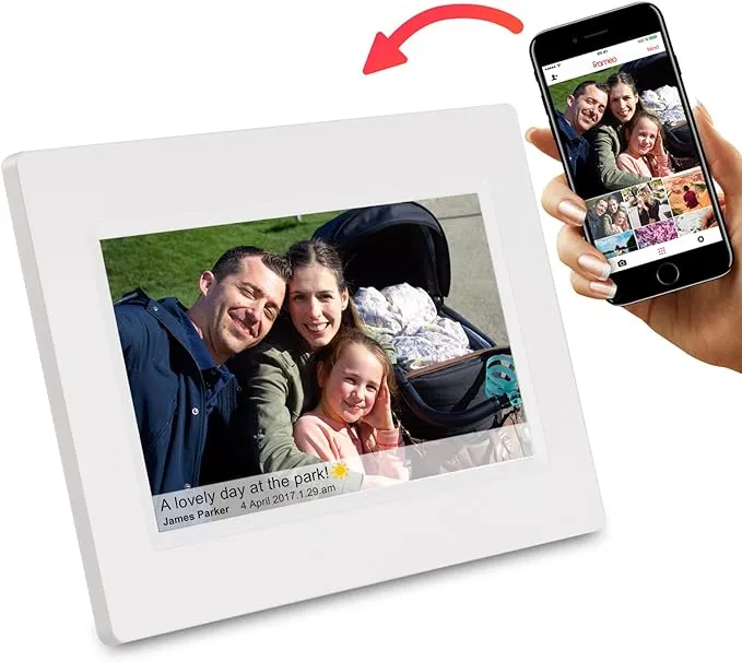 Feelcare 7 Inch Smart WiFi Digital Picture Frame