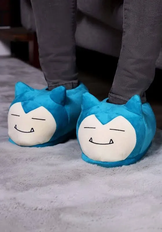 Ground Up Pokémon Snorlax Adult Slippers Men 8/ Women 10